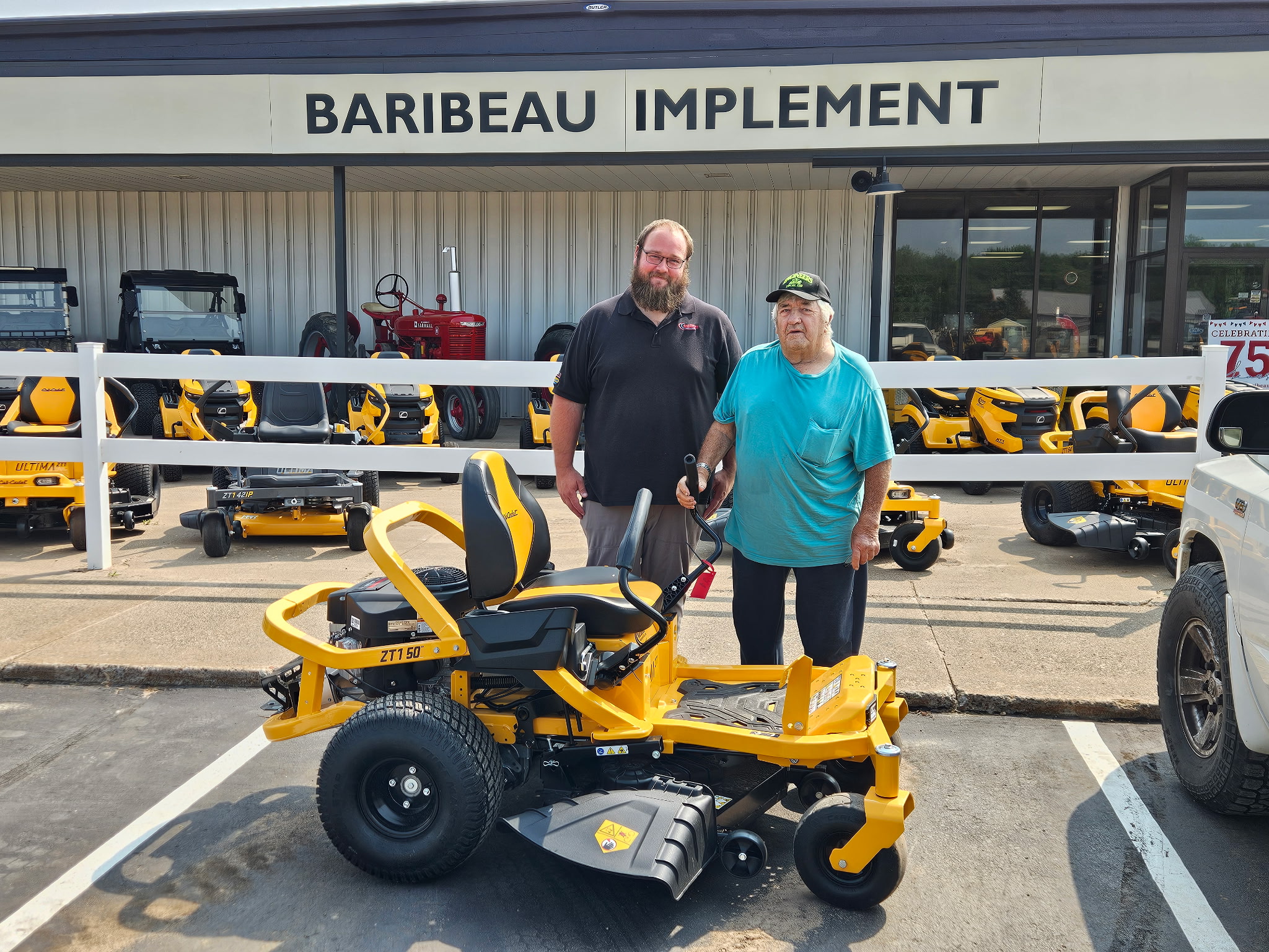 75 Year Anniversary Lawn Mower Drawing Winner